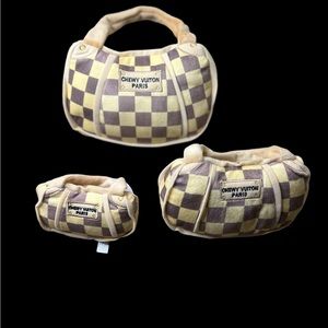 Chewy Vuitton dog toys